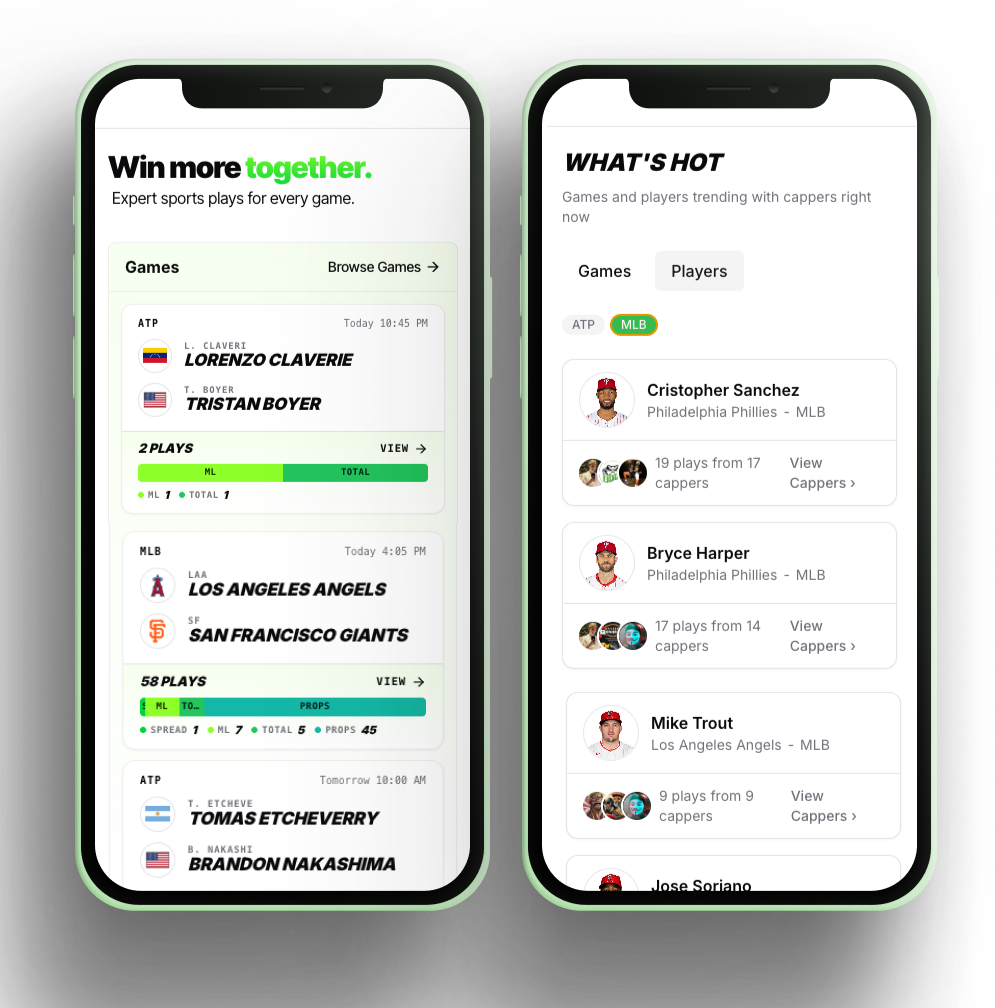 DubClub product screens